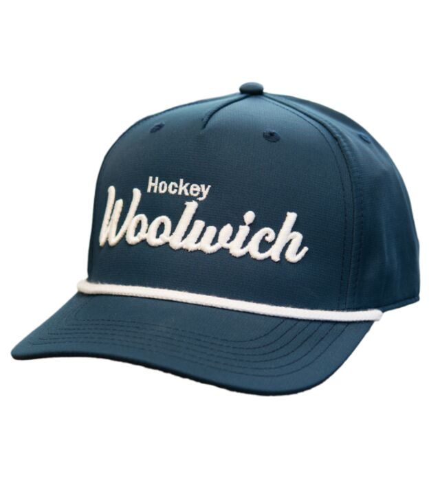Woolwich Hockey 3D Embroidered Rope Cap Thumbnail