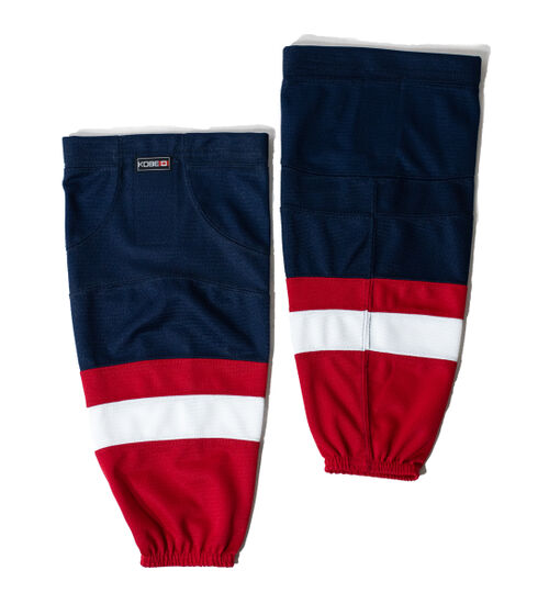 Wild Navy Hockey Sock Thumbnail